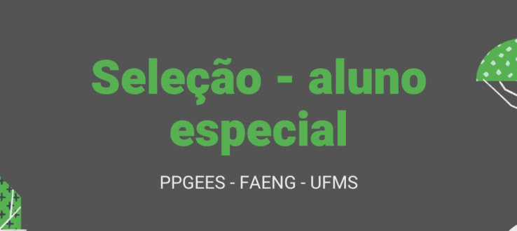 Inscrições deferidas para seleção de aluno especial 2025-2